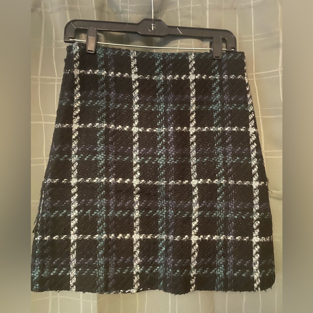 Loft Outlet Size 2 Plaid Skirt